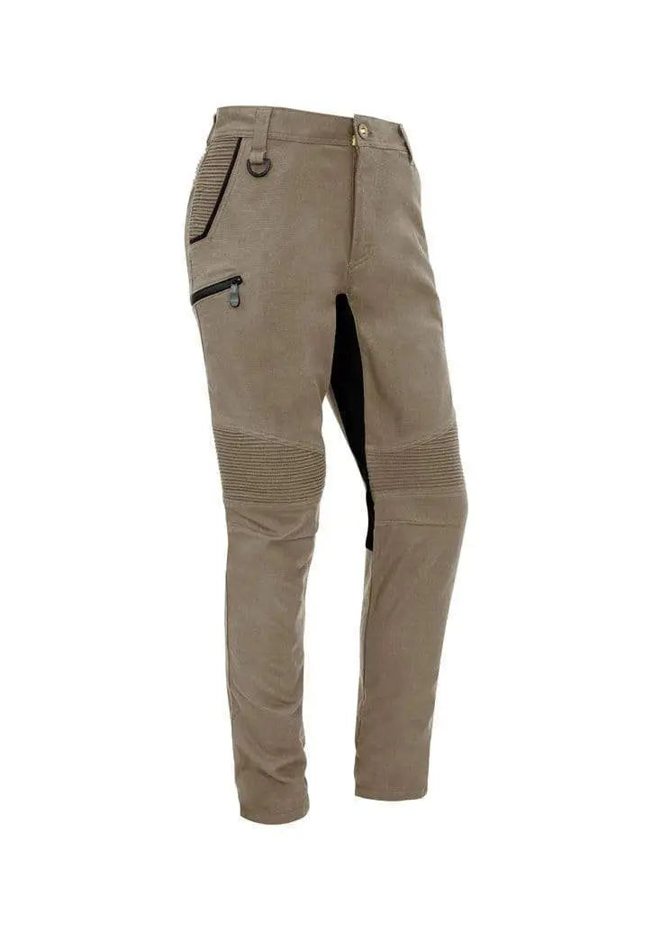 SYZMIK mens streetworx stretch pant non-cuffed zp320 Metro Workwear.